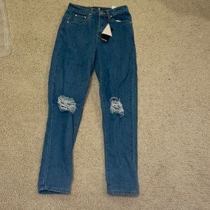 BooHoo high waisted jeans